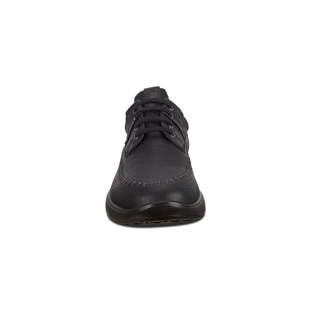 Mens Sneakers - ECCO Soft 7 Runner - Black - 0129RBNVH